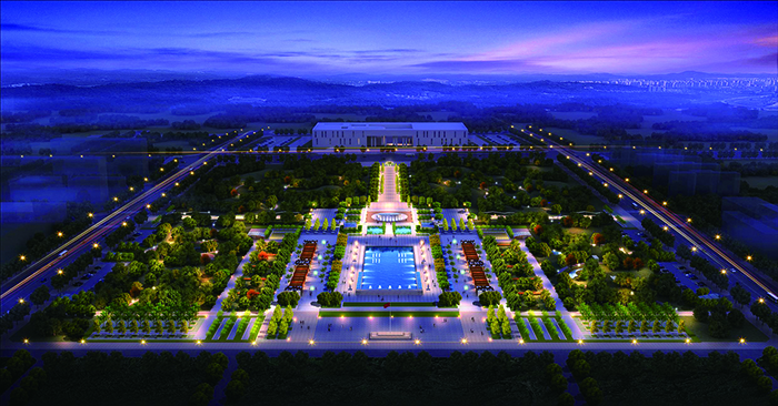 陜西渭南市民公園停車(chē)場(chǎng)